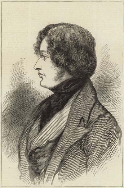 Benjamin Disraeli in 1837 by English School