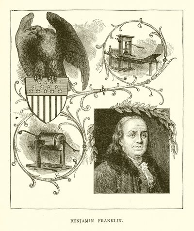 Benjamin Franklin by English School