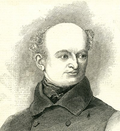Benjamin Robert Haydon from the Illustrated London news 7th April 1846 by English School