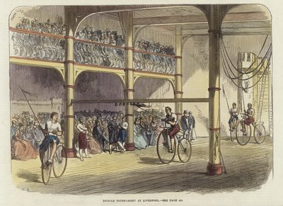 Bicycle Tournament at Liverpool by English School