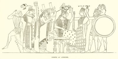 Birth of Athena by English School