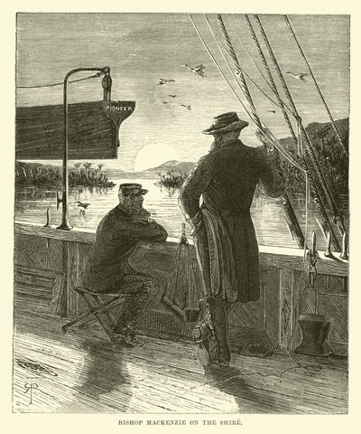 Bishop Mackenzie on the Shire by English School