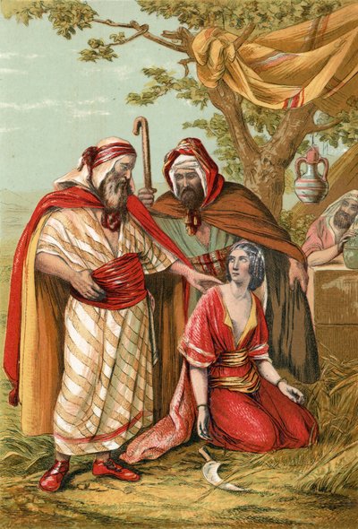 Boaz and Ruth by English School