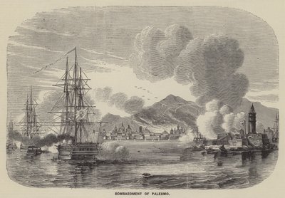 Bombardment of Palermo by English School