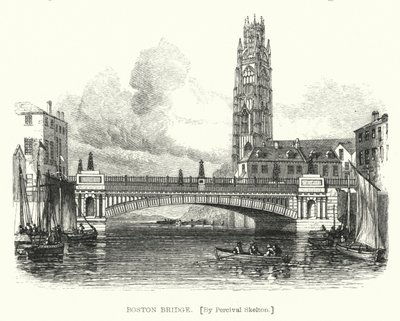 Boston Bridge by English School