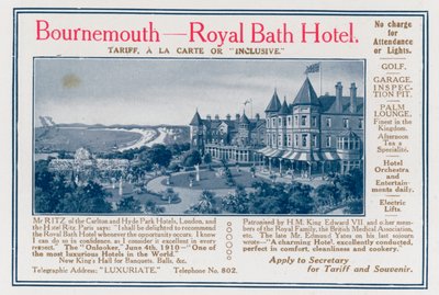 Bournemouth - Royal Bath Hotel by English School