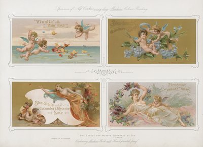 Box Labels for Messrs Blondeau et Cie by English School