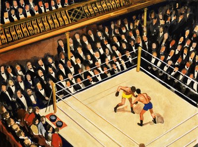 Boxing: The National Sporting Club by English School