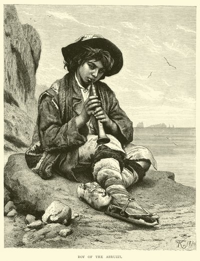 Boy of the Abruzzi by English School