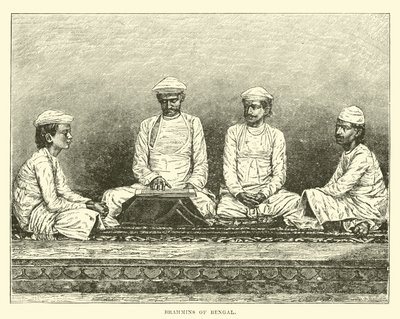 Brahmins of Bengal by English School