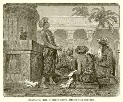 Brahmins, the Highest Caste among the Indians by English School