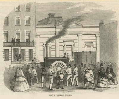 Brays Traction Engine by English School