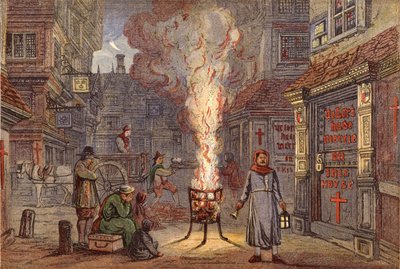Bring Out Your Dead, The Great Plague in London by English School