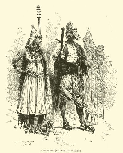 Brinjaras, Wandering Gipsies by English School