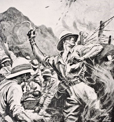 British Lieutenant W.T. Forshaw VC, from 