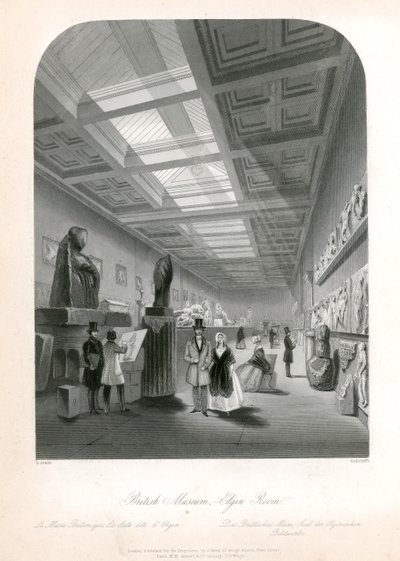 British Museum - Elgin Room by English School