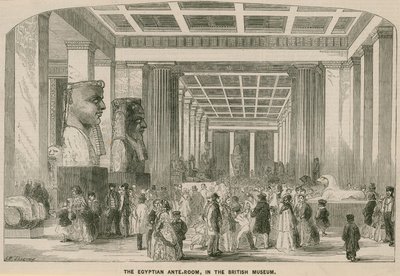 British Museum, Egyptian Room by English School