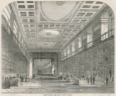 British Museum, the Royal or Kings Library by English School