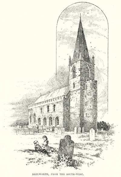 Brixworth, from the South-West by English School