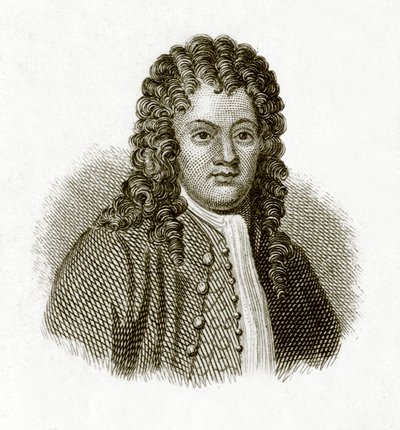 Brook Taylor, illustration from The Universal Historical Dictionary by George Crabb, published 1825 by English School