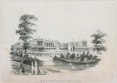 Buckingham Palace by English School