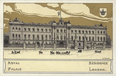 Buckingham Palace by English School