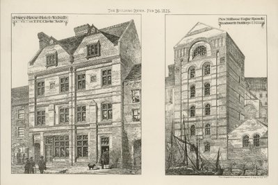 Buildings by E. F. C. Clarke by English School