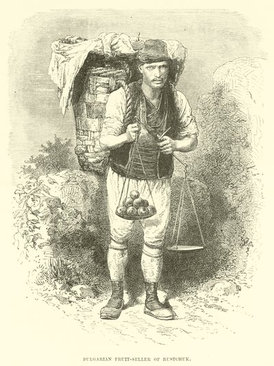 Bulgarian Fruit-Seller of Rustchuk by English School