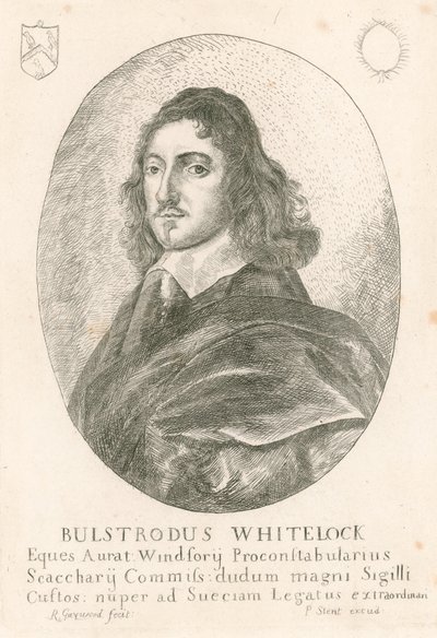 Bulstrode Whitelock (1605-75), commissioner of the Great Seal under Cromwell by English School