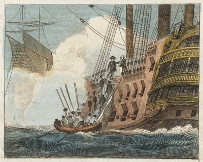 Buonaparte Surrenders to the English by English School