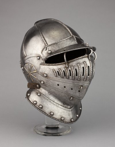 Burgonet with Falling Buffe possibly from an Armour of William Herbert, 1st Earl of Pembroke, c.1550 by English School