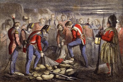 Burial of Sir John Moore by English School