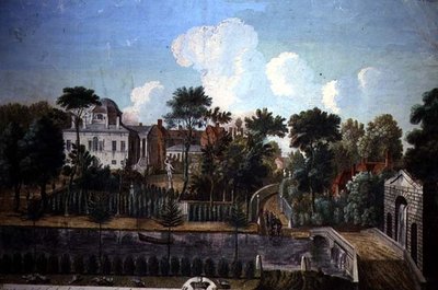 Burlington House, Chiswick, designed by William Kent (1685-1748) 1725-36 by English School