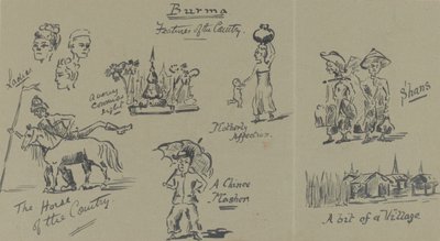 Burma, Features of the Country by English School