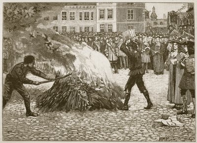 Burning of Blount