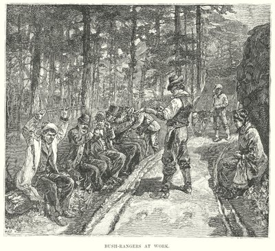 Bush-Rangers at Work by English School