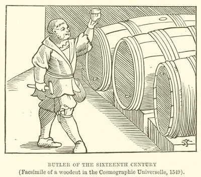 Butler of the Sixteenth Century by English School