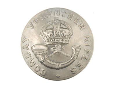 Button, Bombay Volunteer Rifles, 1901-1947 by English School