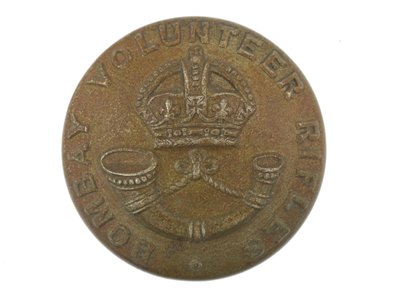 Button, Bombay Volunteer Rifles, 1901-1947 by English School