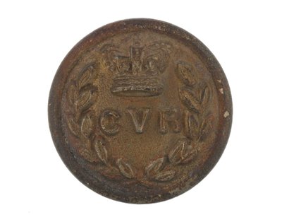 Button, Calcutta Volunteer Rifles, pre-1901 by English School