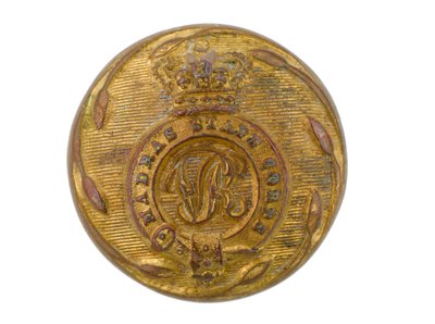 Button, Madras Staff Corps, 1861-1876 by English School