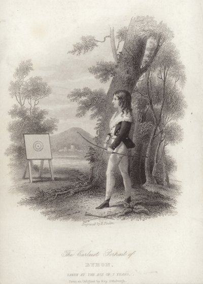 Byron aged 7 years by English School