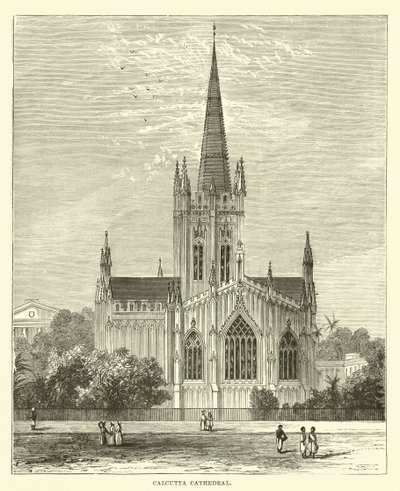 Calcutta Cathedral by English School