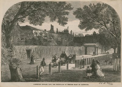 Cambridge Cottage, Kew, The Birthplace of Princess Mary of Cambridge by English School