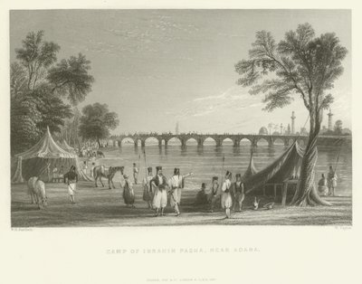 Camp of Ibrahim Pasha, near Adana, Turkey by English School