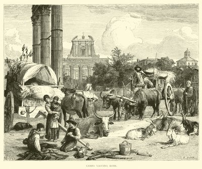 Campo Vaccino, Rome by English School