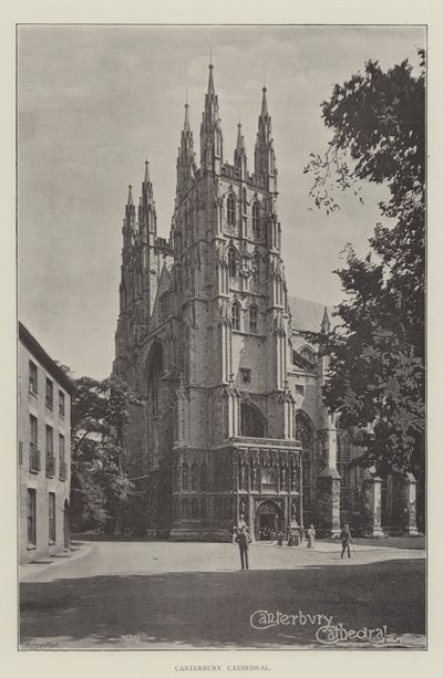 Canterbury Cathedral by English School