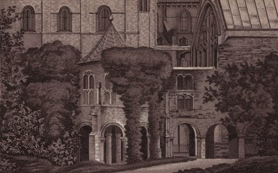 Canterbury: The Babtistry by English School