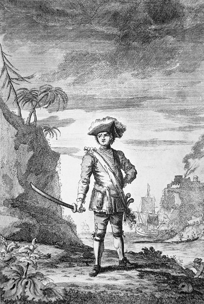 Captain Bartholomew Roberts by English School