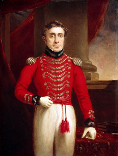 Captain David Leighton, 4th Regiment Native Infantry by English School